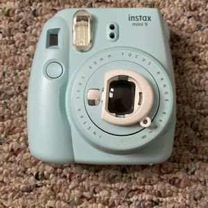 I’m selling a Fujifilm Instax Mini 9 Instant Camera in the color  Ice Blue